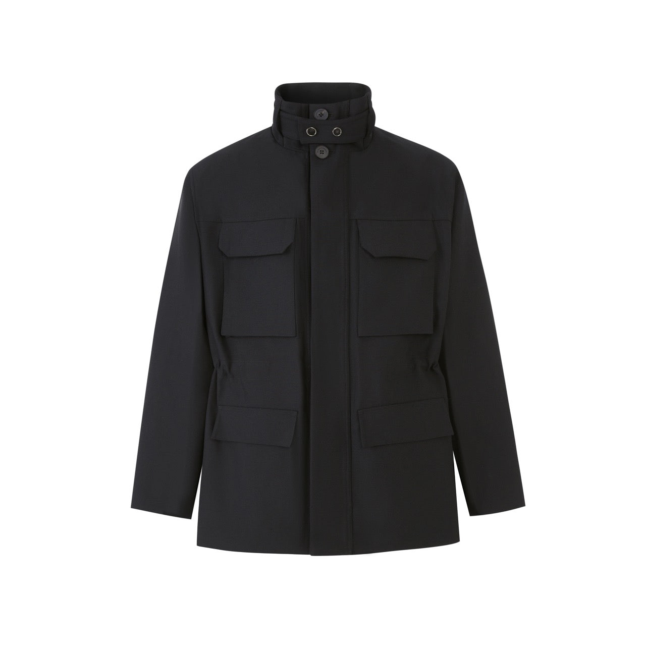 Magnetic-Closure Safari Utility Coat